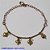 PULSEIRA NO BRUTO PRONTO PARA O BANHO(CX88) -  PULSEIRA FEMININA CORAÇÕES LISOS - TAMANHO 19CM - PESO 1,9GR  E FECHO LAGOSTA - BRU001151A - Imagem 1