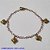 PULSEIRA NO BRUTO PRONTO PARA O BANHO(CX97) -  PULSEIRA FEMININA CORAÇÕES LISOS - TAMANHO 19CM - PESO 1,9GR  E FECHO LAGOSTA - BRU001152A - Imagem 1