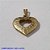 PINGENTE BRUTO PRONTO PARA BANHO(397) CORAÇAO VAZADO CENTRO 24X22MM PESO TOTAL 2.3GR - BRU001249A - Imagem 1