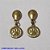 BRINCO BRUTO PRONTO PARA BANHO BASE LISA (2657) MEDALHA REDONDA 11MM C/ PATA PET (I LOVE MY PET) - PESO TOTAL 2.2GR - BRU001357A - Imagem 1