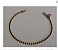 PULSEIRA NO BRUTO PRONTO PARA O NANHO  - SIMPLES E DELICADA - TAMANHO 18CM - PESO 2.0GR - BRU4776A - Imagem 1