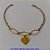 PULSEIRA NO BRUTO PRONTO PARA O BANHO (CX84) SIMPLES E DELICADA - TAMANHO 18CM -  PESO TOTAL 2,2GR - BRU4639C - Imagem 1