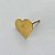 ACESSORIO (BRINCO NO BRUTO PRONTO PARA O BANHO  -TAMANHO CORAÇÃO 12MM(COMPOSIÇÃO 100% LATÃO - PESO 05GR - BRU5346A - Imagem 2