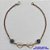 PULSEIRA NO BRUTO PRONTO PARA O BANHO(CX97) - PULSEIRA COM CORAÇÕES E PALAVRA AMOR  - TAMANHO 18CM - PESO 1.3GR - BRU8870 - Imagem 1