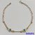 PULSEIRA NO BRUTO PRONTO PARA O BANHO(CX97) - PULSEIRA COM OLHOS GREGOS  - TAMANHO 18CM - PESO 1.5GR - BRU8877 - Imagem 1