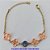 PULSEIRA NO BRUTO PRONTO PARA O BANHO - PULSEIRA TIJOLINHO COM 4 VAN CLEEF 14MM COM 1 ZIRCÔNIA LILÁS E BASE EM ALTA FUSÃO  - TAMANHO 18CM - PESO 8GR COM EXTENSOR E FECHO LAGOSTA - BRU8999 - Imagem 1