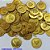 ACESSORIO PINGENTE NO BRUTO PRONTO PARA O BANHO - (3.1678A1) COMPOSIÇÃO 100% LATÃO - TAMANHO 16X16MM PESO TOTAL 0,9GR - CORAÇÃO COM PALAVRA AMOR BRU0001338 - Imagem 1