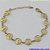 PULSEIRA NO BRUTO PRONTO PARA O BANHO - (E2906) PULSEIRA COM PINGENTES NOSSA SRA. APARECIDA - TAMANHO 18CM  - PESO 3,9GR  COM EXTENSOR E FECHO LAGOSTA - BRU9020 - Imagem 1