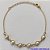 PULSEIRA NO BRUTO PRONTO PARA O BANHO - PULSEIRA COM PÉROLAS - TAMANHO 18CM - PESO 1.9GR - COM EXTENSOR E FECHO LAGOSTA BRU9044 - Imagem 1