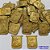 ACESSORIO PINGENTE NO BRUTO PRONTO PARA O BANHO - (3.1072A2) COMPOSIÇÃO 100% LATÃO - TAMANHO 18X23MM PESO TOTAL 1,6GR - SAGRADO CORAÇÃO DE JESUS - BRU0001378 - Imagem 1