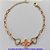 PULSEIRA NO BRUTO PRONTO PARA O BANHO -  PULSEIRA FEMININA TIPO VAN CLEEF MADRE PÉROLA - TAMANHO 18CM COM EXTENSOR - PESO 3,7GR  E FECHO LAGOSTA - BRU9089 - Imagem 1