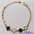 PULSEIRA NO BRUTO PRONTO PARA O BANHO -  PULSEIRA FEMININA COM 4 PINGENTES TIPO VAN CLEEF 11MM - TAMANHO 18CM COM EXTENSOR E FECHO LAGOSTA - PESO 4GR - BRU9132 - Imagem 1