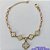 PULSEIRA NO BRUTO PRONTO PARA O BANHO -  PULSEIRA FEMININA COM 4 PINGENTES TIPO VAN CLEEF 11MM E 1 DE 15MM - TAMANHO 18CM COM EXTENSOR E FECHO LAGOSTA COMPOSIÇÃO: LATÃO / MADRE PÉROLA - PESO 8,5GR - BRU9147 - Imagem 1