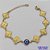 PULSEIRA NO BRUTO PRONTO PARA O BANHO - PULSEIRA FEMININA OLHO GREGO COM 8 PINGENTES TIPO VAN CLEEF 15MM - TAMANHO 18CM COM EXTENSOR E FECHO LAGOSTA COMPOSIÇÃO: LATÃO - PESO 5,4GR - BRU9174 - Imagem 1