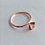 ANEL NO BRUTO PRONTO PARA O BANHO - ANEL SOLITÁRIO - "SERÃO ENVIADAS CORES SORTIDAS" COMPOSIÇÃO: LATÃO COM  ZIRCÔNIA - PESO MÉDIO 1,6GR - ANEL000273 - Imagem 7