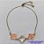 PULSEIRA GRAVATINHA NO BRUTO PRONTO PARA O BANHO - PULSEIRA AJUSTÁVEL TIPO VAN CLEEF COM PINGENTES TAMANHOS 15MM - COMPOSIÇÃO: LATÃO / VIDRO - COR: CRISTAL - PESO 4,4GR - BRU9217 - Imagem 1