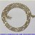 CORRENTE MASCULINA NO BRUTO PRONTO PARA O BANHO - CORRENTE 3X1 ELLO BATIDO DIAMANTADA (M31158) - COMPRIMENTO: 70CM - LARGURA 6,4MM - ESPESSURA: 1,5MM - FECHO GAVETA TRAVA DUPLA - PESO 33,2GR - COMPOSIÇÃO: 100% LATÃO - BRU9264 - Imagem 1
