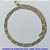 CORRENTE MASCULINA NO BRUTO PRONTO PARA O BANHO - CORRENTE 3X1 ELLO BATIDO DIAMANTADA (M3188) - COMPRIMENTO: 45CM - LARGURA 3,2MM - ESPESSURA: 0,8MM - FECHO LAGOSTA - PESO 6GR - COMPOSIÇÃO: 100% LATÃO - BRU9285 - Imagem 1