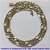 CORRENTE MASCULINA NO BRUTO PRONTO PARA O BANHO - CORRENTE 3X1 ELLO BATIDO DIAMANTADA (M31189) - COMPRIMENTO: 70CM - LARGURA 7MM - ESPESSURA: 1,8MM - FECHO CANHÃO COM TRAVA - PESO 43,4GR - COMPOSIÇÃO: 100% LATÃO - BRU9302 - Imagem 1