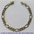 PULSEIRA MASCULINA NO BRUTO PRONTO PARA O BANHO - PULSEIRA 3X1 ELLO BATIDO DIAMANTADA (M31189) - COMPRIMENTO: 18CM - LARGURA 7MM - ESPESSURA: 1,8MM - FECHO CANHÃO COM TRAVA - PESO 12,8GR - COMPOSIÇÃO: 100% LATÃO - BRU9305 - Imagem 1