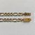 PULSEIRA MASCULINA NO BRUTO PRONTO PARA O BANHO - PULSEIRA 3X1 ELLO BATIDO DIAMANTADA (M31128) - COMPRIMENTO: 20CM - LARGURA 5MM - ESPESSURA: 1,2MM - FECHO GAVETA - PESO 6,2GR - COMPOSIÇÃO: 100% LATÃO - BRU9317 - Imagem 2