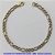 PULSEIRA MASCULINA NO BRUTO PRONTO PARA O BANHO - PULSEIRA 3X1 ELLO BATIDO DIAMANTADA (M31128) - COMPRIMENTO: 20CM - LARGURA 5MM - ESPESSURA: 1,2MM - FECHO LAGOSTA - PESO 5,8GR - COMPOSIÇÃO: 100% LATÃO - BRU9318 - Imagem 1