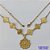 SHOCKER NO BRUTO PRONTO PARA O BANHO - SHOCKER TIPO VAN CLEEF 15MM COM CORRENTE 2X1 DE 40CM + EXTENSOR E MEDALHA AVE MARIA - PESO: 7,5GR - BRU9323 - Imagem 1