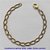 PULSEIRA MASCULINA NO BRUTO PRONTO PARA O BANHO - PULSEIRA ELO BATIDO (M01158) - COMPRIMENTO: 20CM - LARGURA 6,6MM - ESPESSURA: 1,5MM - FECHO LAGOSTA - PESO 8,4GR - COMPOSIÇÃO: 100% LATÃO - BRU9331 - Imagem 1