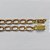 PULSEIRA MASCULINA NO BRUTO PRONTO PARA O BANHO - PULSEIRA ELO BATIDO (M01158) - COMPRIMENTO: 20CM - LARGURA 6,6MM - ESPESSURA: 1,5MM - FECHO GAVETA COM TRAVA - PESO 8,8GR - COMPOSIÇÃO: 100% LATÃO - BRU9332 - Imagem 2