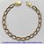 PULSEIRA MASCULINA NO BRUTO PRONTO PARA O BANHO - PULSEIRA ELO BATIDO (M01158) - COMPRIMENTO: 20CM - LARGURA 6,6MM - ESPESSURA: 1,5MM - FECHO GAVETA COM TRAVA - PESO 8,8GR - COMPOSIÇÃO: 100% LATÃO - BRU9332 - Imagem 1