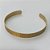PULSEIRA (BRACELETE) NO BRUTO PRONTO PARA O BANHO(CX112) - (3.2419) TAMANHO 65MM - LARGURA 7MM - FRASE TUDO DEUS - PESO TOTAL 5,2GR - BRU9358 - Imagem 2
