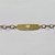 PULSEIRA NO BRUTO PRONTO PARA O BANHO - PULSEIRA COM CHAPINHA PALAVRA I LOVE YOU COM CORAÇÃO VAZADO (3.1778) - TAMANHO 18CM PESO TOTAL 4,7GR - BRU9369 - Imagem 2