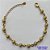 PULSEIRA BRUTO PRONTO PARA O BANHO COM BOLINHAS 6MM - COMPRIMENTO: 17CM - FECHO LAGOSTA + EXTENSOR - PESO TOTAL 4,4GR - BRU9422 - Imagem 1