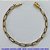 PULSEIRA MASCULINA NO BRUTO PRONTO PARA O BANHO - PULSEIRA CARTIER (KDL1.50) - COMPRIMENTO: 20CM - LARGURA 5,4MM - FECHO CANHÃO COM TRAVA - PESO 7,9GR - COMPOSIÇÃO: 100% LATÃO - BRU9439 - Imagem 1