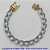 PULSEIRA MASCULINA NO BRUTO PRONTO PARA O BANHO - PULSEIRA EM ALUMÍNIO (A06) - COMPRIMENTO: 25CM - LARGURA 10MM - ESPESSURA: 3,2MM - FECHO GAVETA COM TRAVA DUPLA - PESO 11,3GR - COMPOSIÇÃO: ALUMÍNIO - BRU9465 - Imagem 1