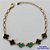 PULSEIRA NO BRUTO PRONTO PARA O BANHO - PULSEIRA TIPO VAN CLEEF COM 6 PINGENTES 11MM - TAMANHO 18CM COM FECHO LAGOSTA + EXTENSOR - PESO 5,3GR - COMPOSIÇÃO: LATÃO / VIDRO - BRU9494 - Imagem 1