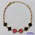PULSEIRA NO BRUTO PRONTO PARA O BANHO - PULSEIRA TIPO VAN CLEEF COM 6 PINGENTES 11MM - TAMANHO 18CM COM FECHO LAGOSTA + EXTENSOR - PESO 5,3GR - COMPOSIÇÃO: LATÃO / VIDRO - BRU9497 - Imagem 1