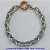 PULSEIRA MASCULINA NO BRUTO PRONTO PARA O BANHO - PULSEIRA EM ALUMÍNIO (A07) - COMPRIMENTO: 20CM - LARGURA 9,5MM - FECHO BÓIA - PESO 9,8GR - COMPOSIÇÃO: ALUMÍNIO - BRU9498 - Imagem 1