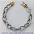 PULSEIRA MASCULINA NO BRUTO PRONTA PARA O BANHO - PULSEIRA EM ALUMÍNIO (A03) - COMPRIMENTO: 20CM - LARGURA 13,8MM - FECHO BÓIA - PESO 13,3GR - COMPOSIÇÃO: ALUMÍNIO - BRU9505 - Imagem 1