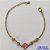 PULSEIRA NO BRUTO PRONTA PARA O BANHO - PULSEIRA TIPO VAN CLEEF COM BOLINHAS VAZADAS - COMPRIMENTO: 17CM - FECHO LAGOSTA + EXTENSOR - PESO 3,1GR - COMPOSIÇÃO: LATÃO / RESINA - BRU9573 - Imagem 1