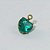 PINGENTE NO BRUTO PRONTO PARA O BANHO - PINGENTE EM ZIRCONIA VERDE FORMATO CORAÇÃO - COMPOSIÇÃO: LATÃO / ZIRCÔNIA - TAMANHO 8MM -  (VENDIDO POR UNIDADE) PESO TOTAL 0,4GR - BRU0001517 - Imagem 2