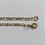 PULSEIRA NO BRUTO PRONTO PARA O BANHO - PULSEIRA EM LATÃO 3X1 (3164D) - COMPRIMENTO: 20CM - LARGURA 2,4MM - FECHO LAGOSTA - PESO 1,9GR - COMPOSIÇÃO: 100% LATÃO - BRU9619 - Imagem 2