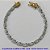 PULSEIRA NO BRUTO PRONTO PARA O BANHO - PULSEIRA EM ALUMÍNIO (A37) - COMPRIMENTO: 20CM - LARGURA 5,7MM - FECHO GAVETA COM TRAVA DUPLA - PESO 5,3GR - COMPOSIÇÃO: ALUMÍNIO - BRU9623 - Imagem 1