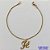 PULSEIRA NO BRUTO PRONTO PARA O BANHO - PULSEIRA COM CORRENTE BOLINHAS COM PINGENTE FÉ (3691) - COMPOSIÇÃO: 100% LATÃO - TAMANHO 18CM - PESO 1.8GR - BRU9643 - Imagem 1