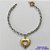 PULSEIRA NO BRUTO PRONTA PARA O BANHO - PULSEIRA EM ALUMÍNIO COM PINGENTE CORAÇÃO DUPLO VAZADO 23MM EM LATÃO (397) - COMPRIMENTO: 18CM + EXTENSOR - FECHO BÓIA EM LATÃO - PESO 6,2GR - COMPOSIÇÃO: LATÃO / ALUMÍNIO - BRU9678 - Imagem 1
