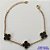 PULSEIRA NO BRUTO PRONTO PARA O BANHO -  PULSEIRA TIPO VAN CLEEF COM 3 PINGENTES - TAMANHO 18CM COM EXTENSOR E FECHO LAGOSTA - PESO 4,1GR - COMPOSIÇÃO: LATÃO / RESINA - BRU9690 - Imagem 1