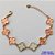 PULSEIRA NO BRUTO PRONTO PARA O BANHO - PULSEIRA COM 8 PINGENTES TIPO VAN CLEEF 15MM - TAMANHO 18CM COM EXTENSOR E FECHO LAGOSTA - COMPOSIÇÃO: LATÃO / RESINA - PESO 10,1GR - BRU9701 - Imagem 1