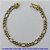 PULSEIRA NO BRUTO PRONTO PARA O BANHO - PULSEIRA 3X1 EM LATÃO (M31188) - COMPRIMENTO: 20CM - LARGURA 7MM - FECHO GAVETA COM TRAVA DUPLA - PESO 10,3GR - COMPOSIÇÃO: 100% LATÃO - BRU9707 - Imagem 1