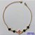 PULSEIRA NO BRUTO PRONTO PARA O BANHO - PULSEIRA TIPO VAN CLEEF 11MM COM 4 PINGENTES CORAÇÕES EM VIDRO PRETO - TAMANHO 18CM COM EXTENSOR E FECHO LAGOSTA - COMPOSIÇÃO: LATÃO / VIDRO - PESO 3GR - BRU9724 - Imagem 1