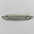 CONECTOR NO BRUTO PRONTO PARA BANHO (CX33) - CHAPINHA DUAS ZIRCÔNIAS AZUIS COM FRASE MÃE DE MENINO - VENDIDA POR UNIDADE - COMPOSIÇÃO LATÃO / ZIRCÔNIA - PESO 2,5GR - TAMANHO 7X48MM BRU0001576 - Imagem 2